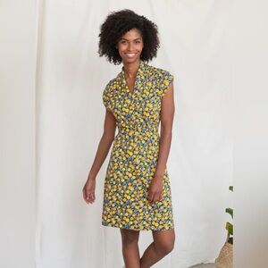 Mata Traders Midtown Dress in Citrine